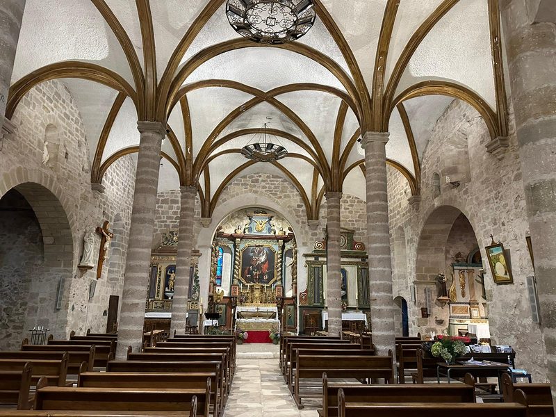 Nef et voûtes en ogive