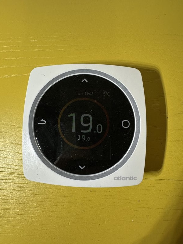 Thermostat connecté Atlantic