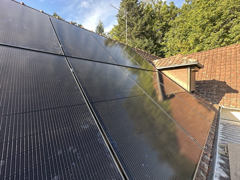 Détail panneaux bi-pan